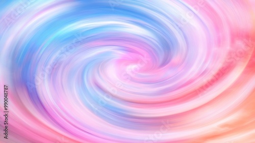 Gentle Pastel Swirls Forming Dream-Like Patterns