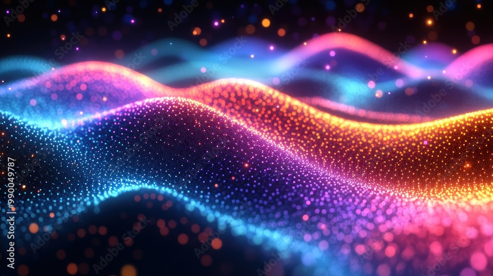 Abstract Colorful Waves Abstract Colorful Waves