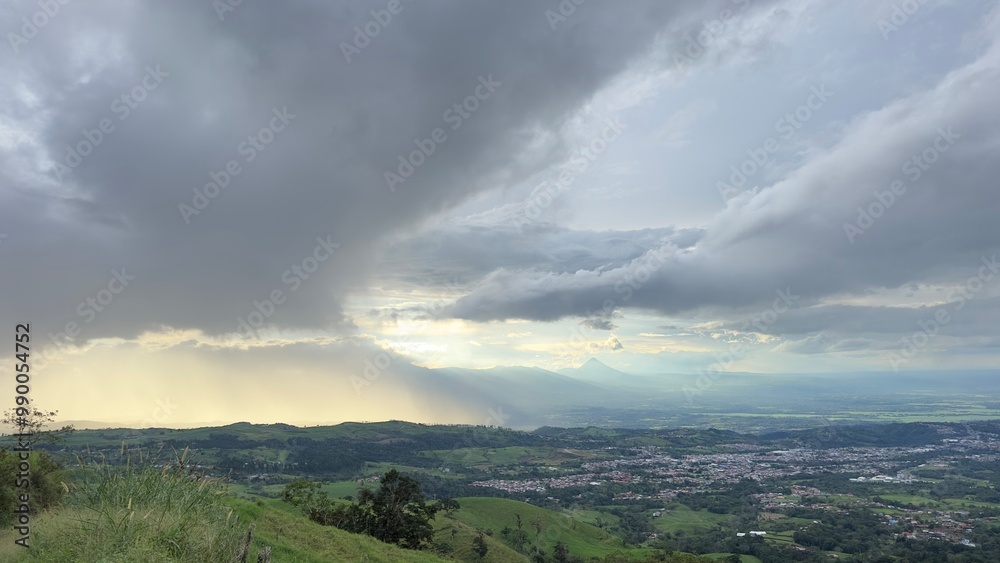 Fototapeta premium cielo, nube, nube, naturaleza, clima, azul, tempestad, celaje, nublado, llover, sol, moreno, verano, alumbrado, blanco, paisaje, atardecer, cubierto, diurna, cielo, dramático, cielo, hermoso, descarga
