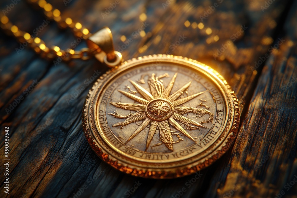 Golden Compass Pendant Golden Compass Pendant