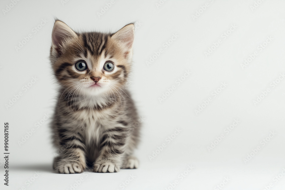 Tabby Kitten Close-Up
A close-up portrait of a tabby kitten with wide, curious eyes
Tabby Kitten Close-Up
A close-up portrait of a tabby kitten with wide, curious eyes