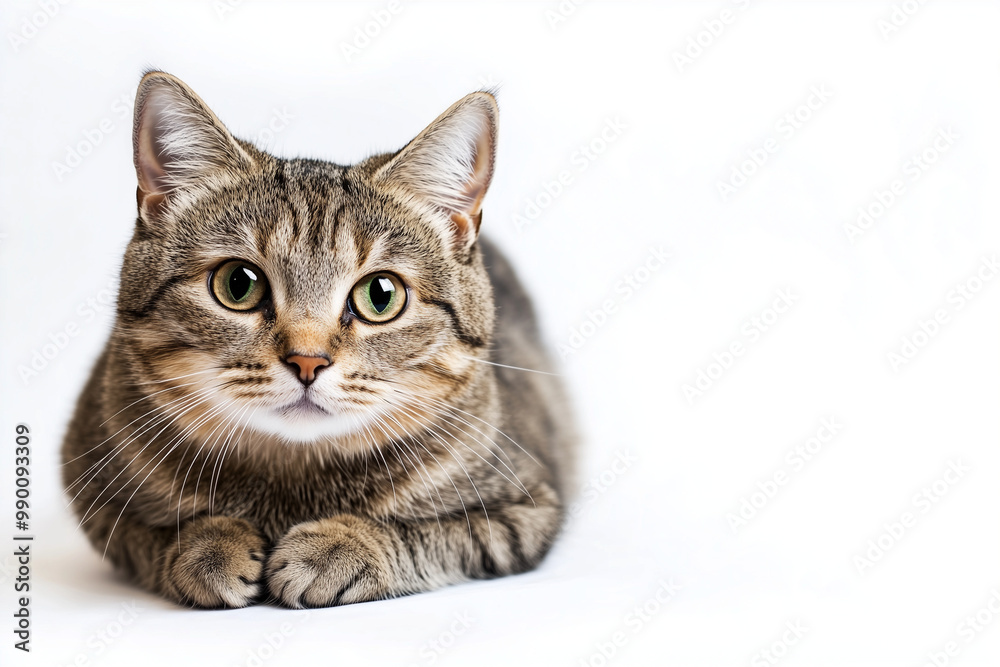 Tabby Cat Lying Down
A relaxed tabby cat lying down with a calm demeanor Tabby Cat Lying Down
A relaxed tabby cat lying down with a calm demeanor