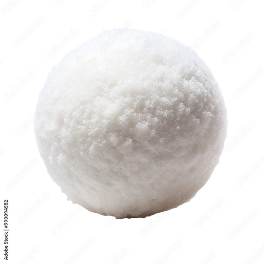 Snowball Isolated on transparent background. Snowball Isolated on transparent background.
