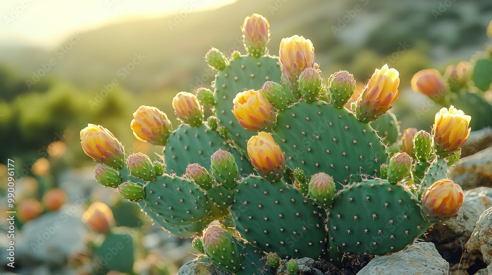 Cactus Blossom in Sunlight Cactus Blossom in Sunlight