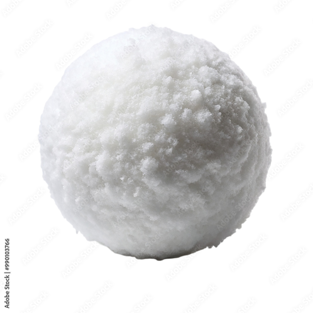 Snowball Isolated on transparent background. Snowball Isolated on transparent background.