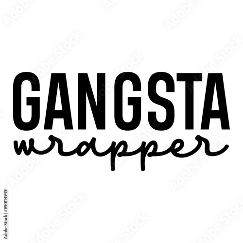 Gangsta Wrapper SVG