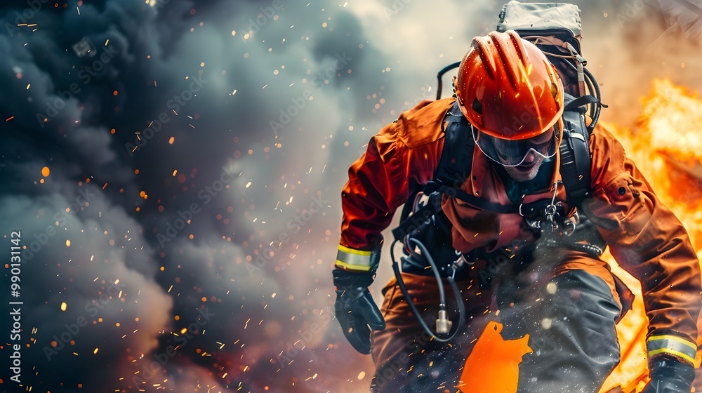 Genetically Enhanced Rescue Worker Saving Lives in Disaster Zone Genetically Enhanced Rescue Worker Saving Lives in Disaster Zone