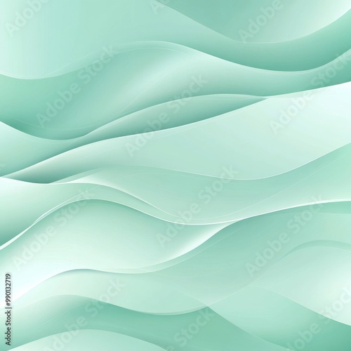 Stunning Mint Green vector style background for business reports: a professional and modern visual presentation. Show cleanliness and precision.