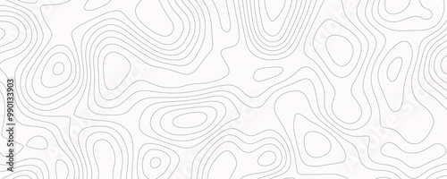 Topography topology vector abstract contour map texture design for print works and content background 