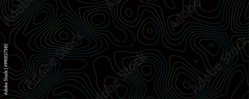 Topography topology vector abstract contour map texture design for print works and content background 