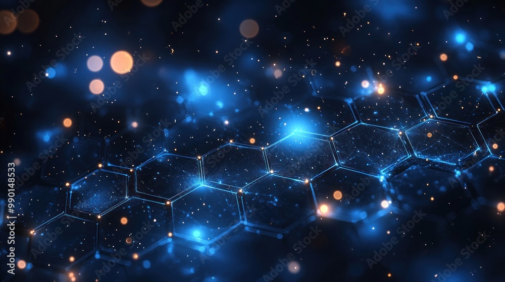 Abstract Digital Network Background Abstract Digital Network Background