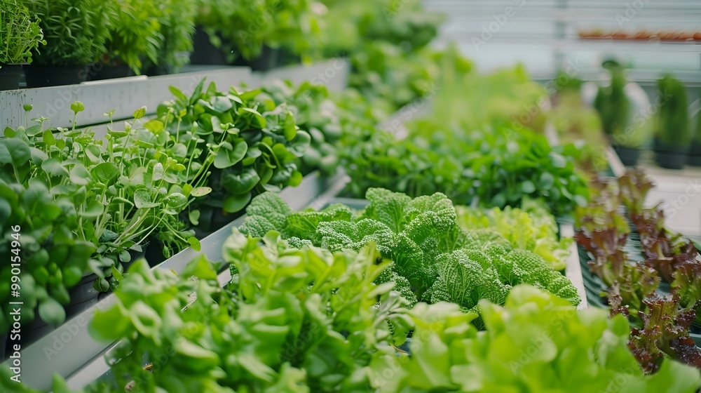 Thriving Urban Rooftop Garden Showcases Flourishing Sustainable Farming in the City