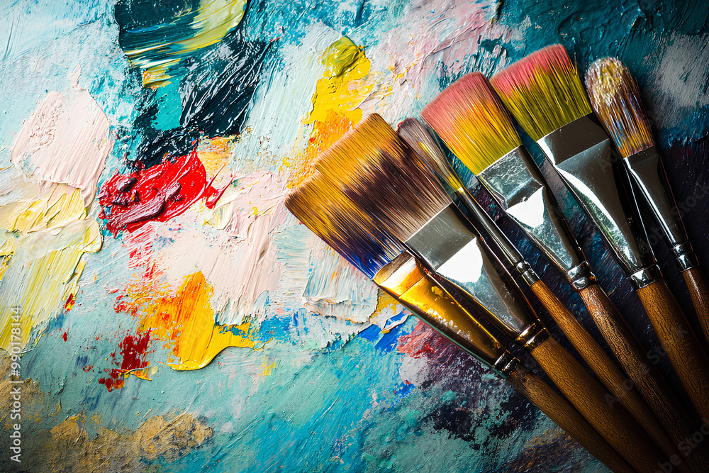 Obraz premium Creative education background