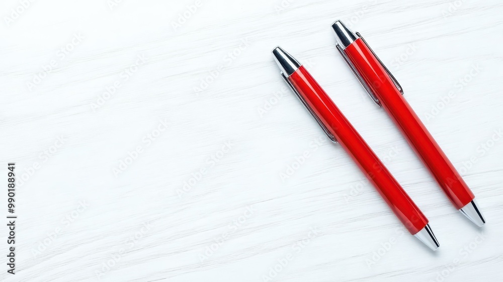 Discover a closeup view of two pens resting on a filledout checkbox form, symbolizing successful completion of tasks and organization. Discover a closeup view of two pens resting on a filledout checkbox form, symbolizing successful completion of tasks and organization.