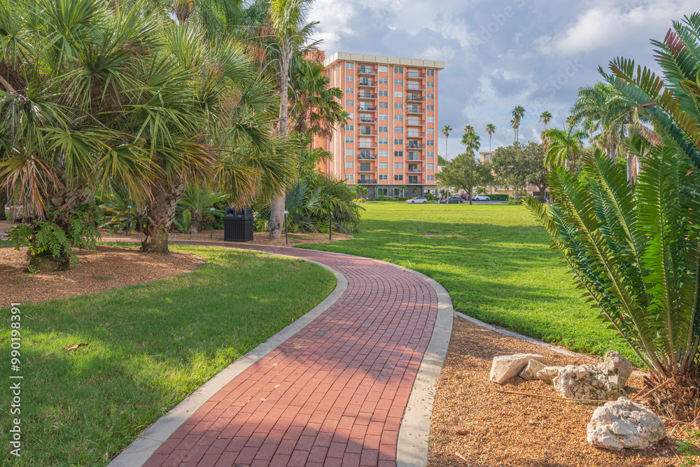 Obraz premium St. Petersburg Arboretum in a pablic park Florida.