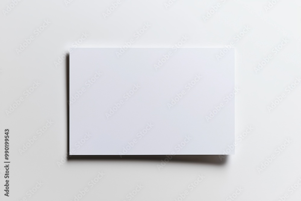 Paper A4 Mockup on White Background created with Generative AI Paper A4 Mockup on White Background created with Generative AI