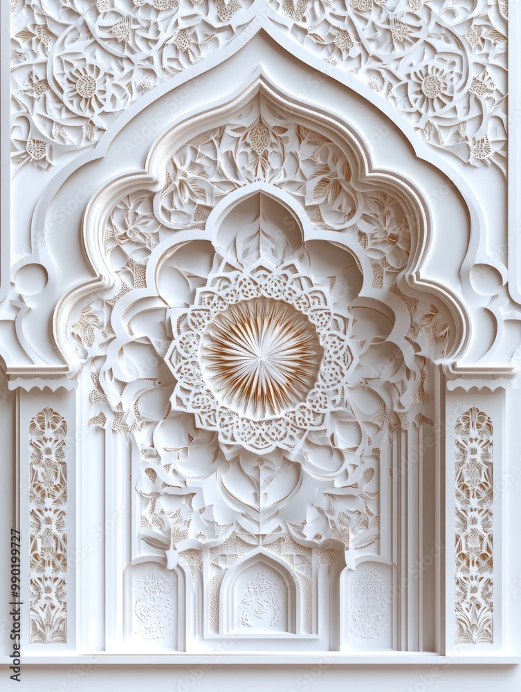 Obraz premium Decorative Design Wall Close Up