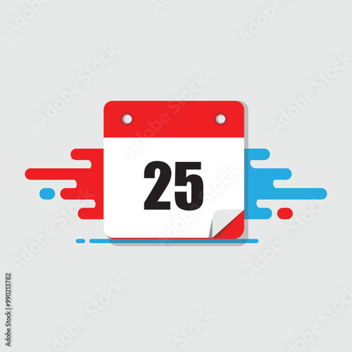 calender icon, 25 calender icon with white background