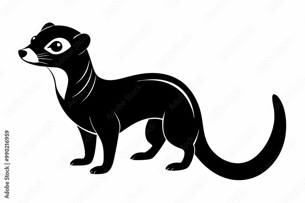 Meerkat Silhouette, Meerkat Sitting Clipart Vector Meerkat Silhouette, Meerkat Sitting Clipart Vector