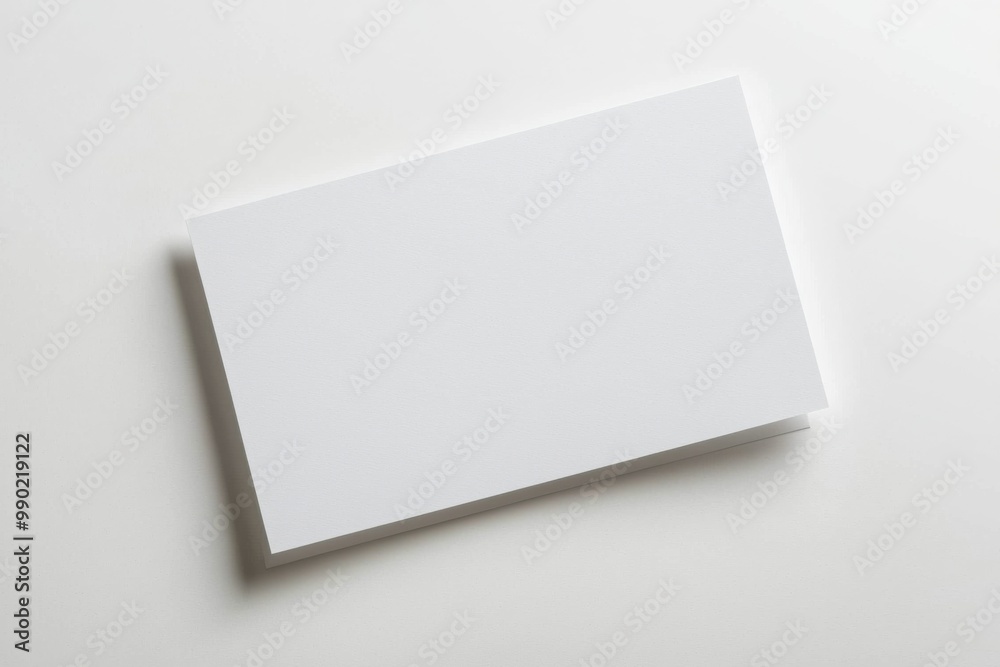 Paper A4 Mockup on White Background created with Generative AI Paper A4 Mockup on White Background created with Generative AI