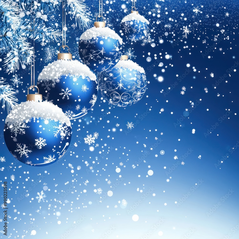 blue christmas background with snowflakes and christmas balls --v 6.1 Job ID: e90bd37c-947f-4af5-8d83-ba0944ca94fb blue christmas background with snowflakes and christmas balls --v 6.1 Job ID: e90bd37c-947f-4af5-8d83-ba0944ca94fb