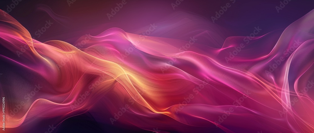 Abstract Swirling Pink and Yellow Abstract Abstract Swirling Pink and Yellow Abstract