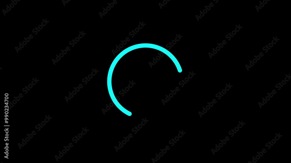Animation of a loading spinning load wheel. Waiting for download. Progressing. Animation of a loading spinning load wheel. Waiting for download. Progressing.