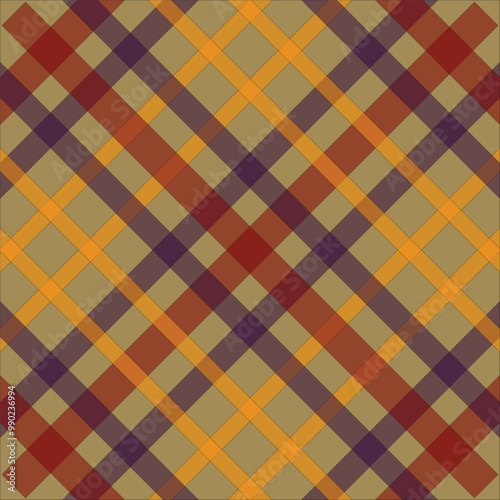Wallpaper Mural Stewart Hunting Weathered Scottish Tartan Plaid Pattern Fabric Swatch Torontodigital.ca