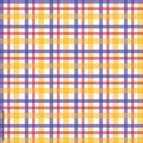 Stewart Hunting Weathered Scottish Tartan Plaid Pattern Fabric Swatch