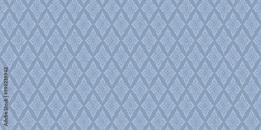 Fototapeta premium silk sampot fabric flower pattern texture background