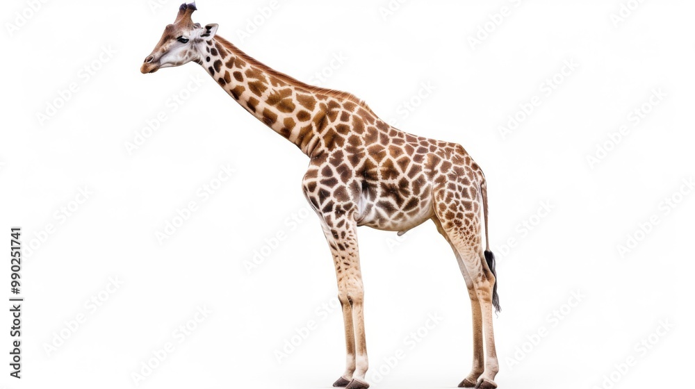 Naklejka premium Stunning Giraffe Portrait - Wildlife Photography