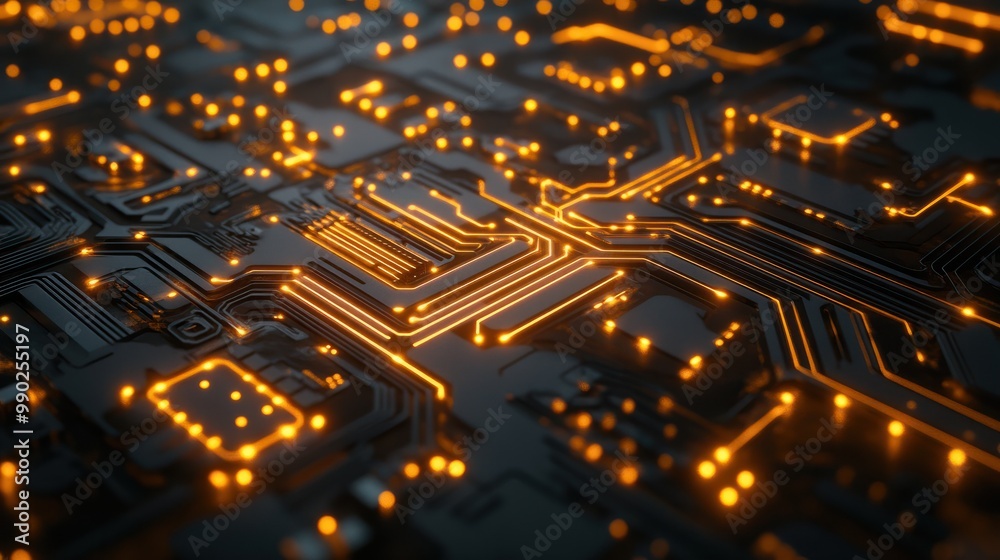 © Johannes - Abstract circuit cyberspace design created with Generative Ai technology © Johannes - Abstract circuit cyberspace design created with Generative Ai technology