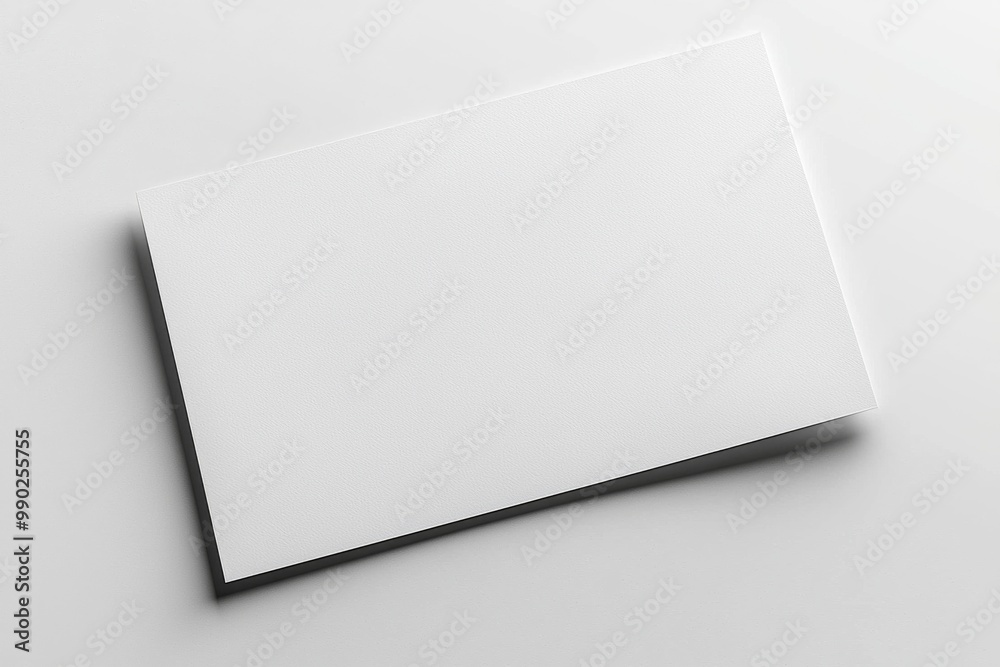 Paper A4 Mockup on White Background created with Generative AI Paper A4 Mockup on White Background created with Generative AI