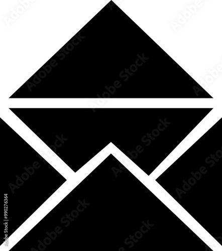Free Download Mail icon, Email, post, letter, envelope, newsletter, notification new message isolated on transparent background. Line outline thin flat design, adapted e-mail icons for web, web site, mobile app, UI - GFXLoad