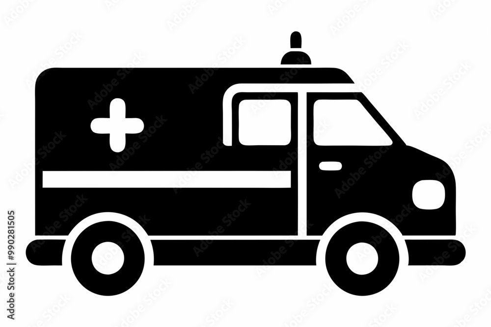 Ambulance Icon Vector, Ambulance Silhouette, Fast Response Ambulance Design
Ambulance Icon Vector, Ambulance Silhouette, Fast Response Ambulance Design