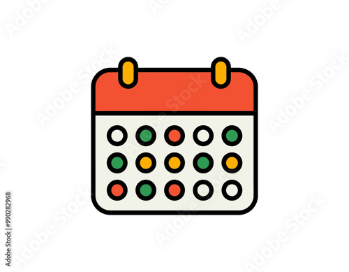 calendar icon vector