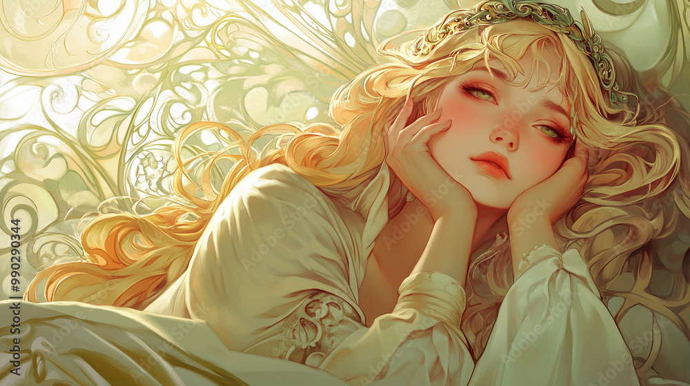 September is an adorable girl with warm heart, as gentle like breeze, fresh like morning dew, much light shedding bg
September is an adorable girl with warm heart, as gentle like breeze, fresh like morning dew, much light shedding bg