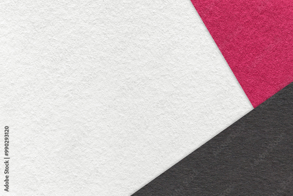 Texture craft white paper background with purple and black border. Vintage abstract magenta cardboard. Texture craft white paper background with purple and black border. Vintage abstract magenta cardboard.