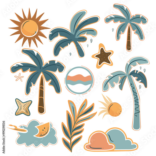 Summer beach t shirt vector, Summer slogan with beach illustration, Summer, Aloha surf typography for t-shirt print , beach vector print
