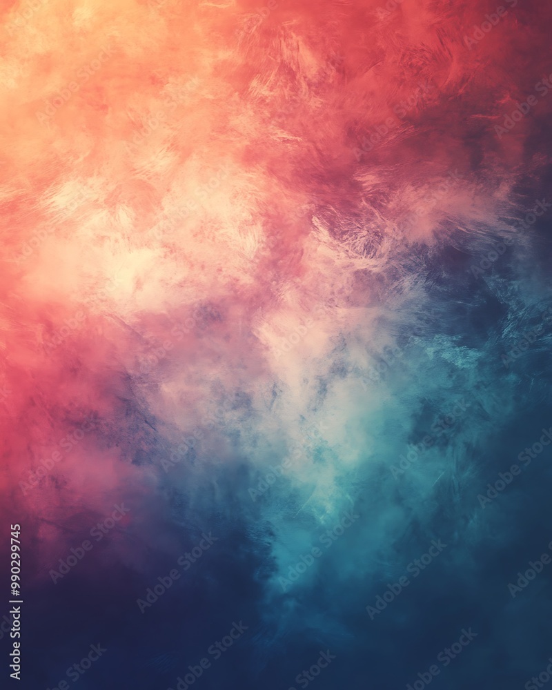 Abstract Background Illustration with Red, Orange, and Blue Colors Abstract Background Illustration with Red, Orange, and Blue Colors