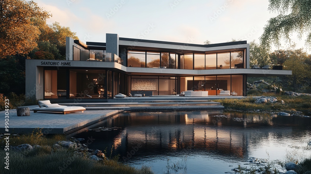 A Modern Residential House with Smart Home Technology
A Modern Residential House with Smart Home Technology