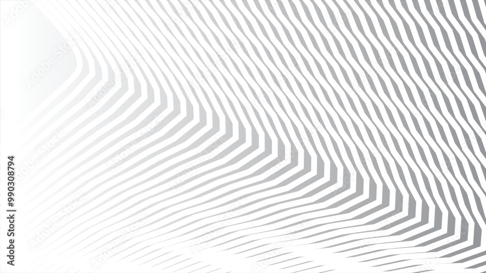 Grey abstract background with curve stripes line for backdrop or presentation