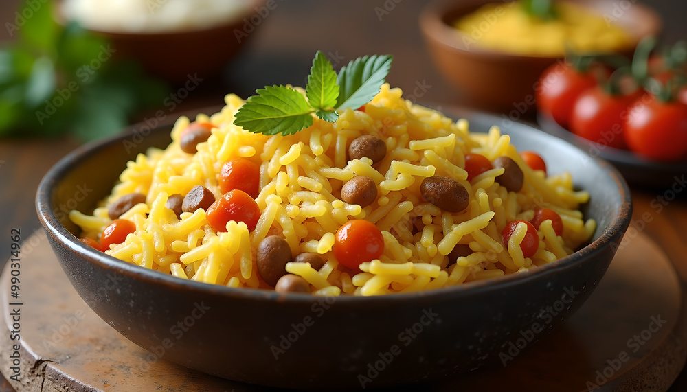 Flavorful Khichdi Garnished with Ghee Flavorful Khichdi Garnished with Ghee