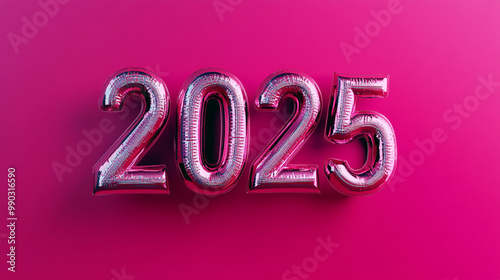 modern 3D rendering of the number 