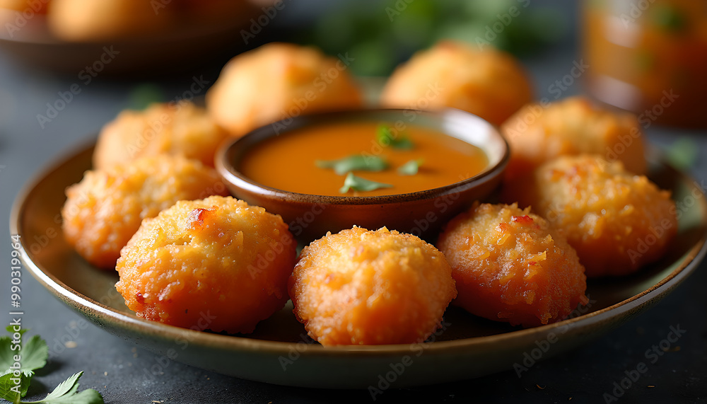 Crispy Kachoris with Tangy Tamarind Chutney Crispy Kachoris with Tangy Tamarind Chutney