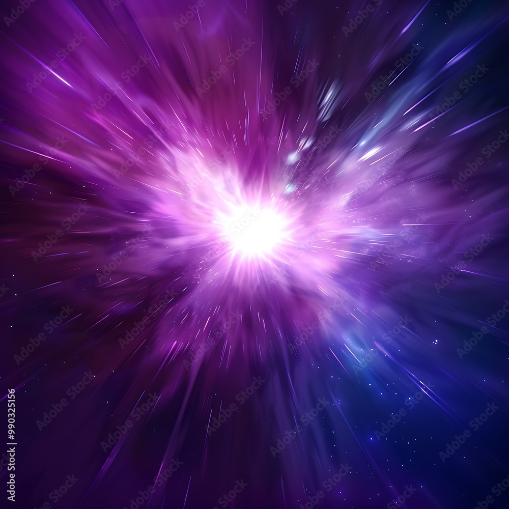 A highly saturated background with a bright, glowing light burst effect in the center, fading into deep, vivid tones of purple and blue. 8k UHD, suitable for high-quality printing or digital A highly saturated background with a bright, glowing light burst effect in the center, fading into deep, vivid tones of purple and blue. 8k UHD, suitable for high-quality printing or digital