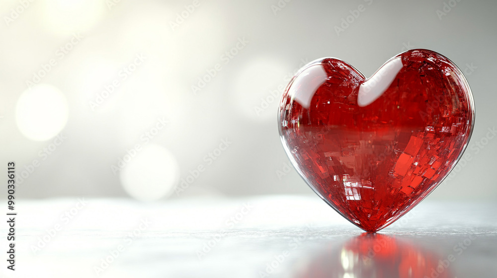 red heart stands out against a clean, minimalistic background, symbolizing love, passion, and emotional connection. The simplicity emphasizes the power and purity of affection and devotion red heart stands out against a clean, minimalistic background, symbolizing love, passion, and emotional connection. The simplicity emphasizes the power and purity of affection and devotion