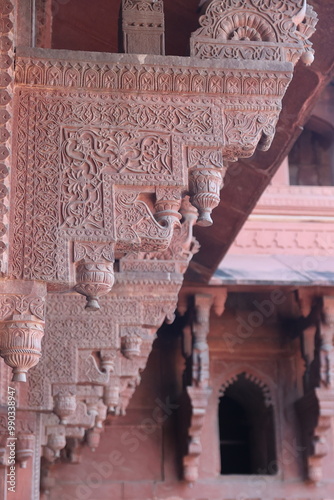 Red fort of Agra, India