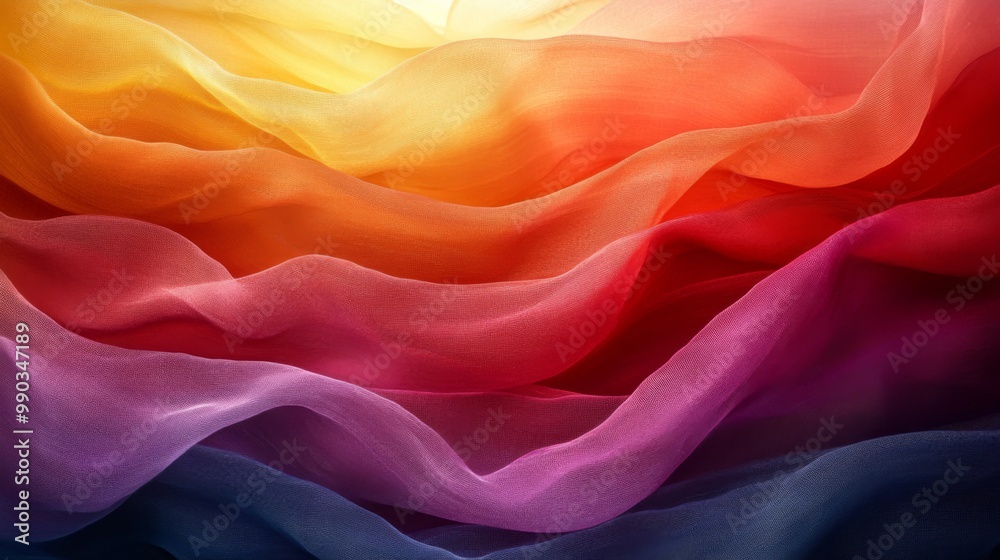 Obraz premium Abstract Texture of Colorful Fabric