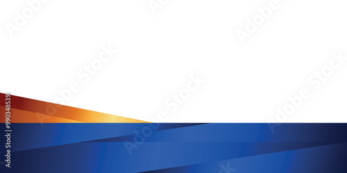 Luxury abstract background with gold lines on blue. blue gold background concept
